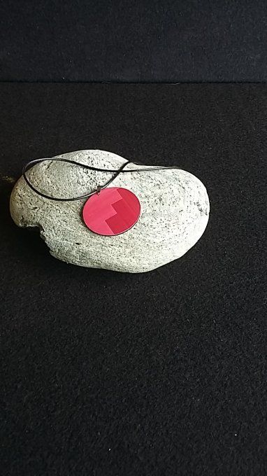 Collier simplicity rose.
