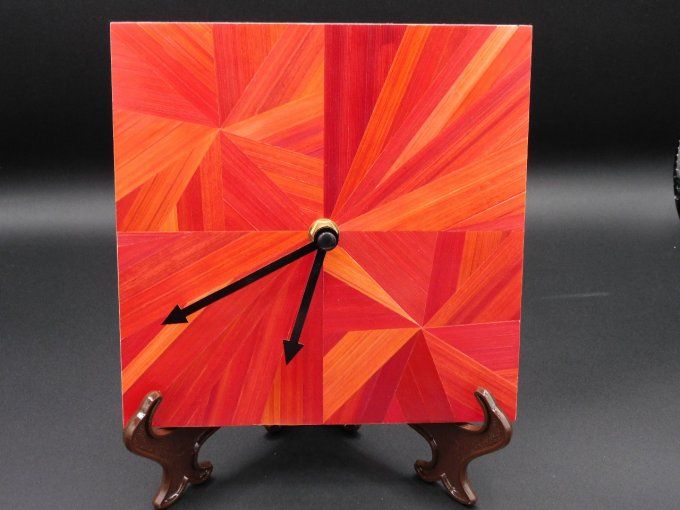 HORLOGE MURALE SPECIALE ROUGE