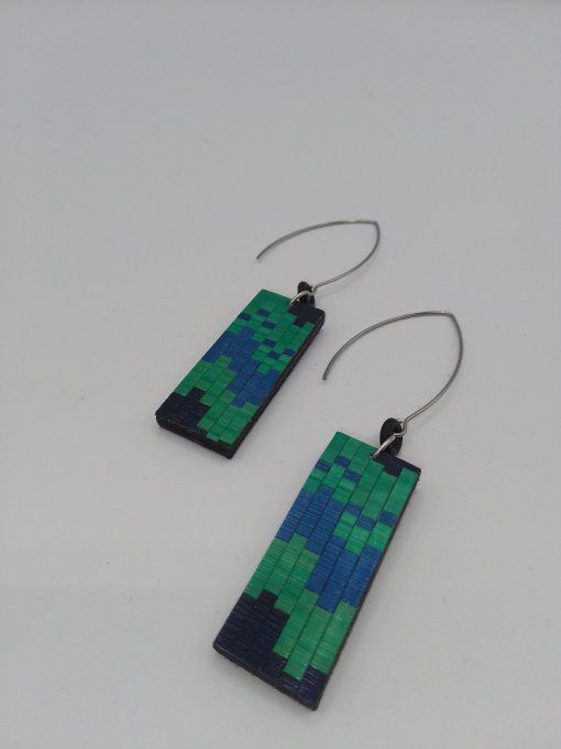 BOUCLES D OREILLES DOMINO.